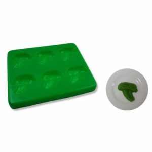 SmoothFood®Silicone Food Mould with Lid - Broccoli - M1