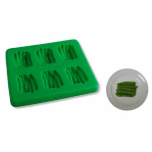 SmoothFood® Silicone Puree Food Mould with Lid - Green Beans - M5