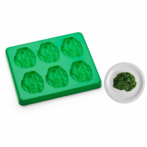 SmoothFood® Silicone Puree Food Mould with Lid - Spinach - M13